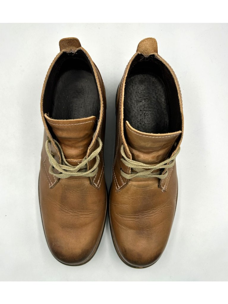 Bed Stu Men's Brown Leather Draco Lace-Up Distressed Chukka Boots Size 9.5 3811 — image 6 of 8